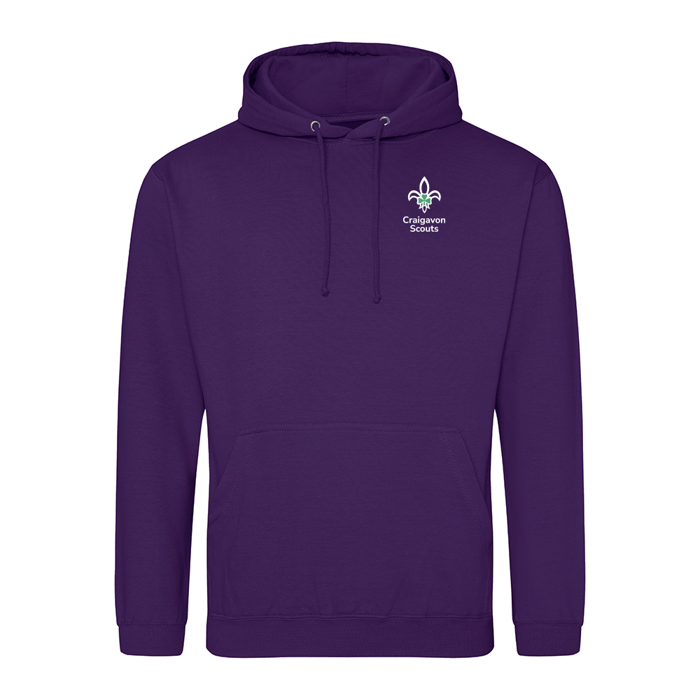 Craigavon Scouts - Adult Hoodie