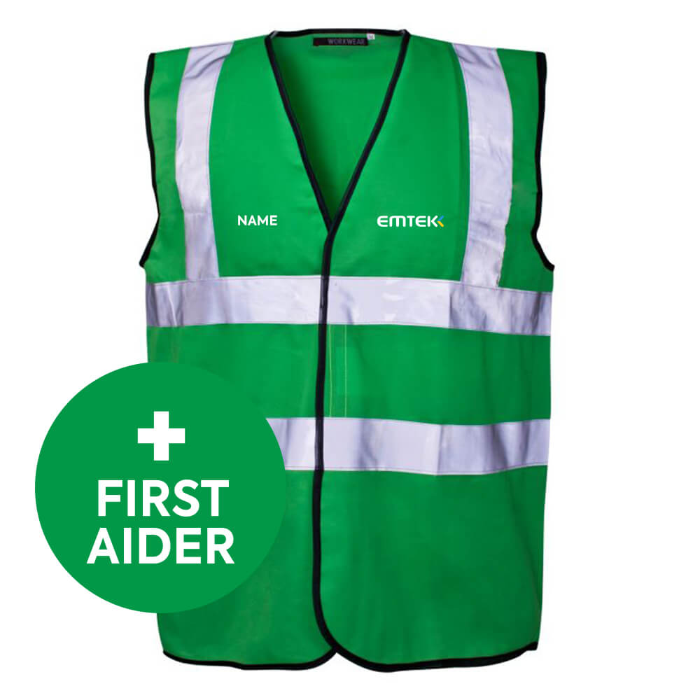 Emtek First Aid Velcro Vests