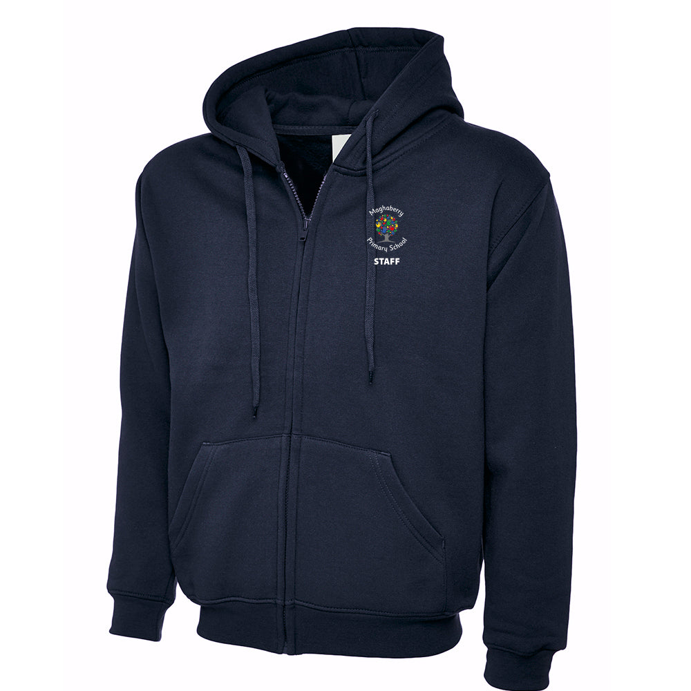 Unisex Classic Full Zip Hooded Sweatshirt