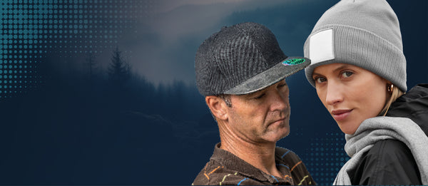 Browse all embroidered Hats, Caps & Beanies