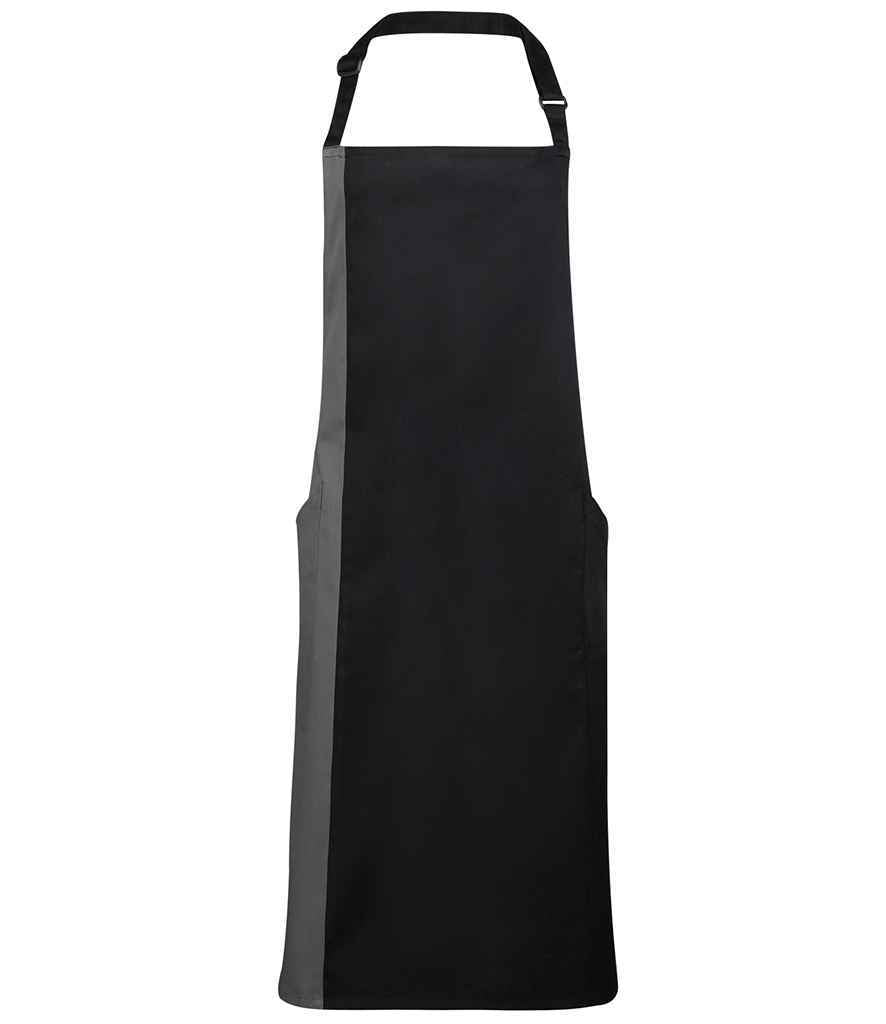Premier Contrast Bib Apron
