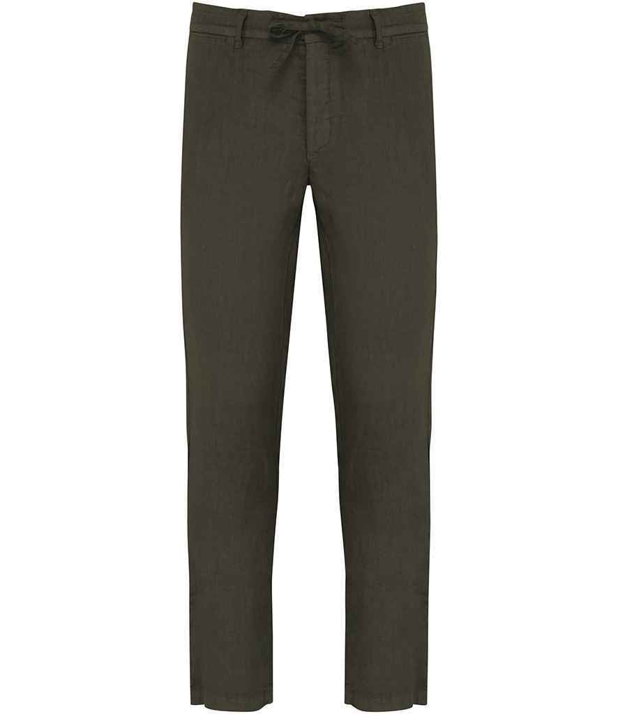 Spasso Faded Linen Trousers
