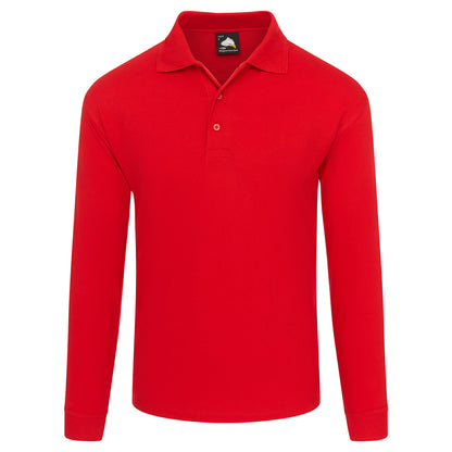 Weaver Long Sleeved Poloshirt
