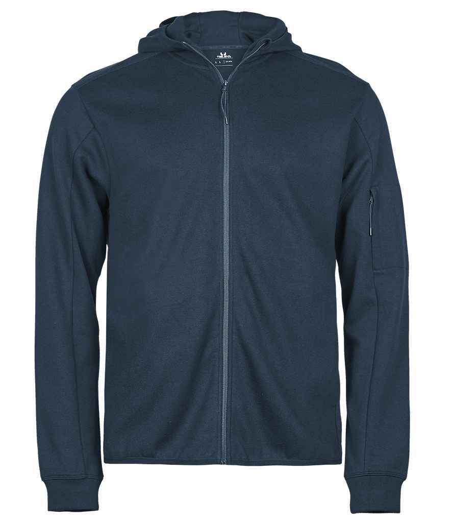 Tee Jays Athletic Hooded Full Zip Sweat Jacket