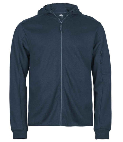 Tee Jays Athletic Hooded Full Zip Sweat Jacket