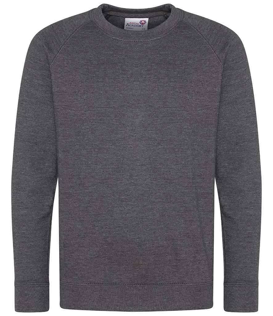 AWDis Academy Kids Raglan Sweatshirt