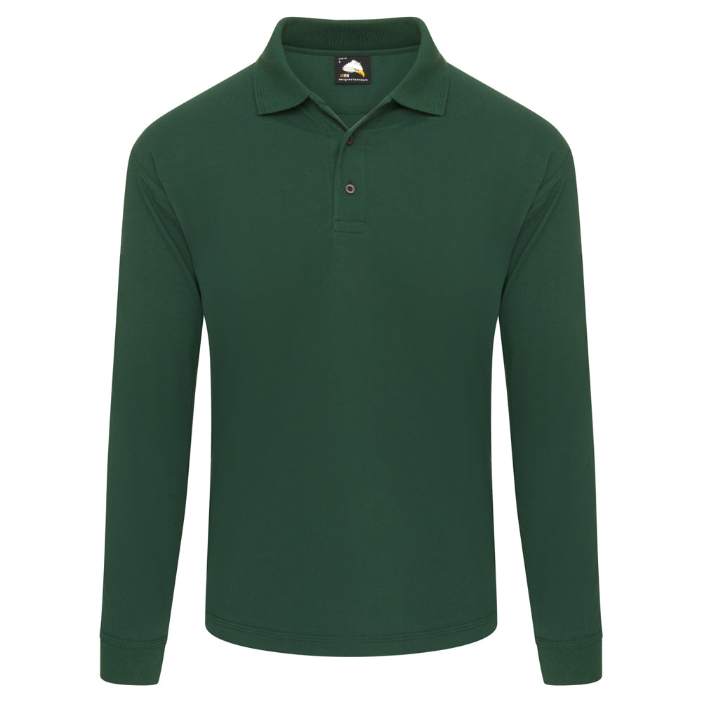 Weaver Long Sleeved Poloshirt