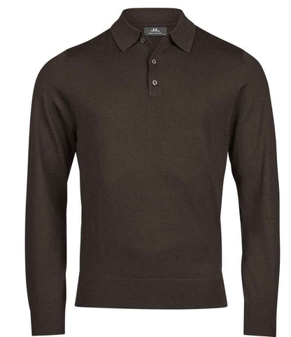 Tee Jays Knitted Polo Shirt