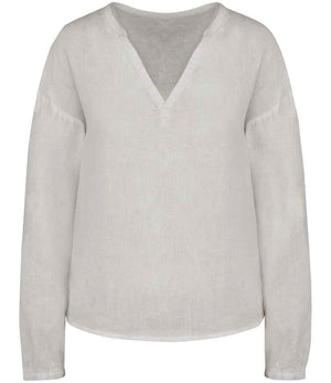 Spasso Ladies Linen Blouse