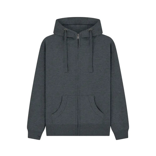 Peach Finish Zip Hoodie