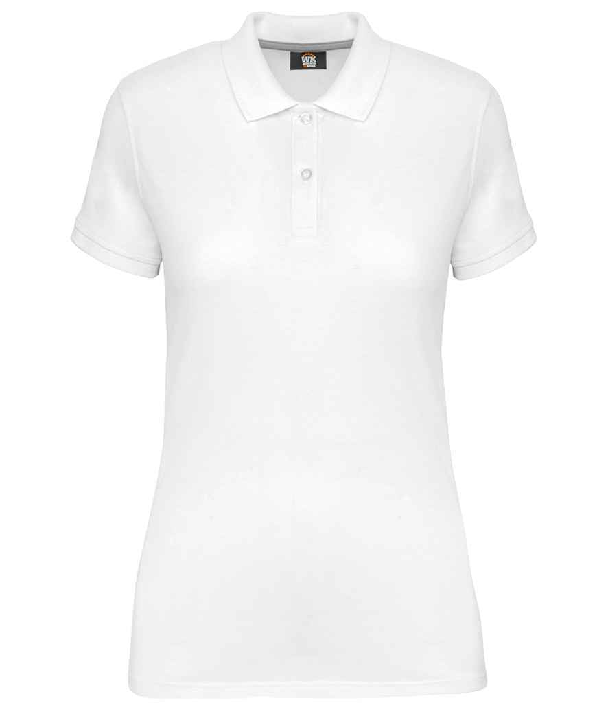 WK Designed to Work Ladies Anti-Bacterial Piqué Polo Shirt