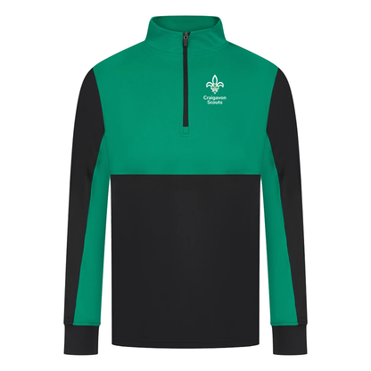 Craigavon Scouts - Adult 1/4 Zip Tracksuit Top
