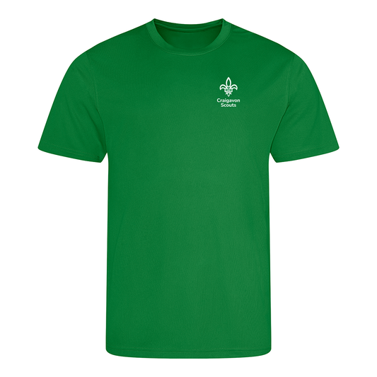 Craigavon Scouts - Adult Sports Tshirt