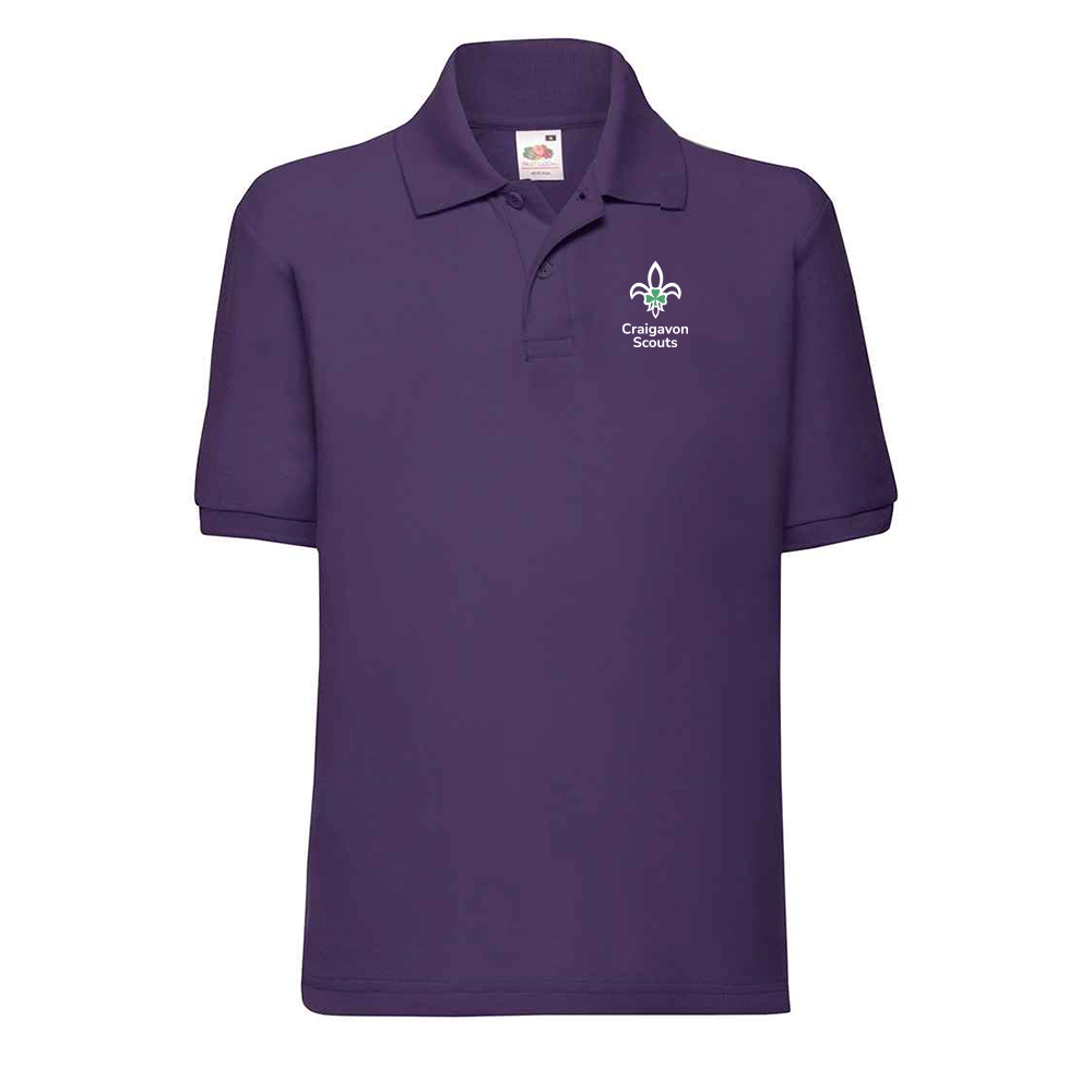 Craigavon Scouts - Kids Polo Shirt