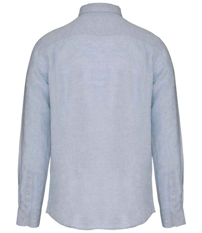 NS504 Linen Blue Back