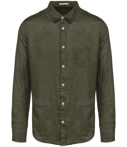 NS504 Organic Khaki Front