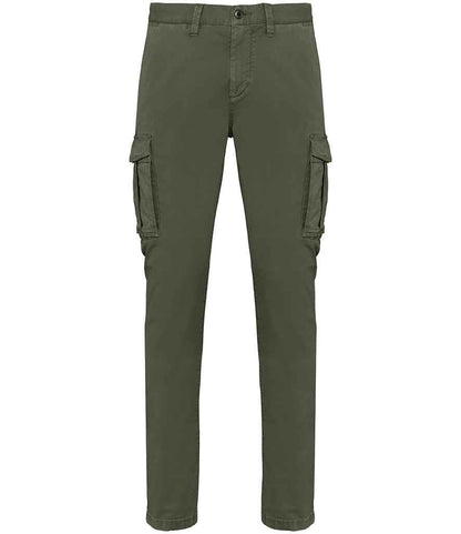 NS740 Washed Organic Khaki Front