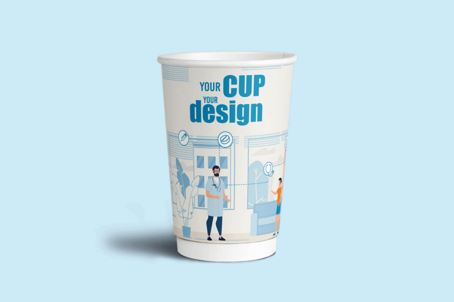 Merch | Paper Cups & Tubs
