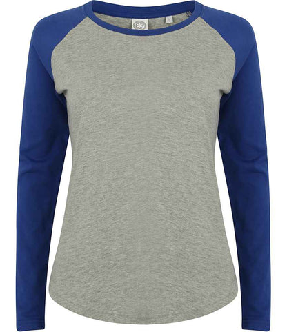 SK271 Heather Grey/Royal Front