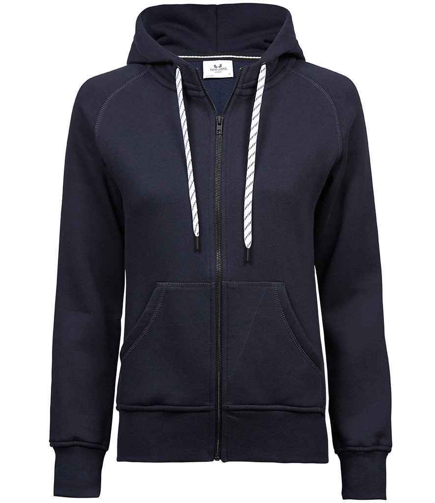 Tee Jays Ladies Fashion Zip Hooded Sweatshirt